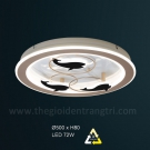 Đèn Ốp Trần LED UML7177 Ø500