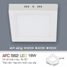 Đèn Ốp Trần Led Vuông 1 Màu 18W AFC 562