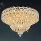 đèn ốp trần trang trí đẹp, đèn ốp trần pha lê, đèn ốp trần phòng khách, đèn trần phòng khách