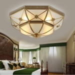 Đèn Trang Trí Ốp Trần Đồng NA-MD7005-4 Ø450