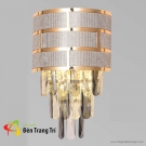 Đèn ốp tường pha lê hiện đại VPL88461 trang trí phòng khách, cầu thang và phòng ngủ sang trọng