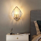 Đèn ốp tường pha lê trang trí phòng ngủ sang trọng VPL18T1