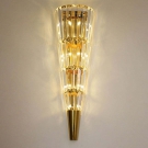 Đèn ốp tường pha lê hiện đại sang trọng GT424 phù hợp ốp cột trong nhà, ốp tường trang trí phòng khách, hành lang, cầu thang