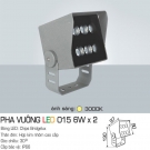 Đèn Pha Vuông LED 015 6Wx2