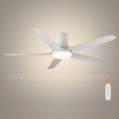 Đèn Quạt 5 Cánh Nhựa Sát Trần EU-Q61 Ø1420