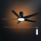 Đèn Quạt 5 Cánh Nhựa Sát Trần EU-Q62 Ø1420