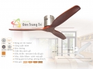 Đèn Quạt Cánh Gỗ Sát Trần QVifa39