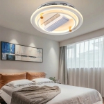 Đèn Quạt Trần Không Cánh Trang Trí Phòng Ngủ EU-ML85 Ø500