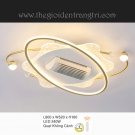 Đèn Quạt Ốp Trần LED Không Cánh EU-ML81