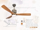 Đèn Quạt Trần Cánh Gỗ Hiện Đại QVifa01