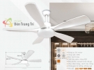 Đèn Quạt Trần Cánh Nhựa QVifa96