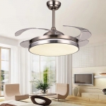 Đèn Quạt Trần Cánh Xếp Hiện Đại KH-QT4256 Ø1068