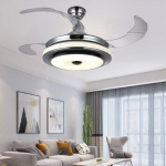 Đèn Quạt Trần Cánh Xếp Hiện Đại KH-QT4205 Ø1068