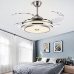 Đèn Quạt Trần Cánh Xếp Hiện Đại KH-QT4205 Ø1068