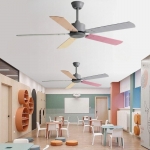 Quạt Trần 5 Cánh Gỗ Trang Trí Phòng Trẻ Em UDQ6181 Φ1320