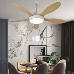 Quạt Trần 5 Cánh Nhựa ABS Có Đèn LED UDQ6141 Φ1200