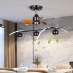 Đèn Quạt Trần Trang Trí Phòng Ăn Hiện Đại NA-QT1107