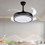 Quạt Trần Cánh Xếp Có Đèn LED Hiện Đại SN5615