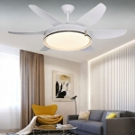 Quạt Trần 6 Cánh Có Đèn LED 3 Màu UDQ6167 Φ1320