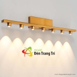 Đèn Soi Tranh 7 Bóng Ánh Sáng Vàng Hiện Đại PT8672-7