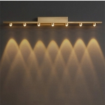 Đèn Soi Tranh 7 Bóng Ánh Sáng Vàng Hiện Đại PT8672-7