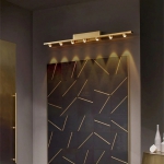 Đèn Soi Tranh 7 Bóng Ánh Sáng Vàng Hiện Đại PT8672-7