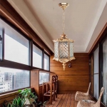 Đèn Thả Ban Công Ngoài Trời NVT362 Ø300