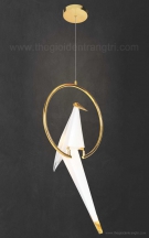 Đèn thả led nghệ thuật origami ttk09t1