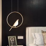 Đèn Thả LED Con Chim Trang Trí Bàn Ăn UTL6514-1 Ø300