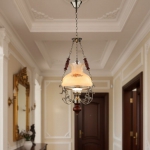 Đèn Thả Dầu Trang Trí Hành Lang Trong Nhà VRG9908 Ø280 