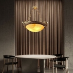 Đèn Thả Đồng Kiểu Pháp EU-CD293 Ø600