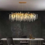 Đèn Thả Pha Lê Hoa Tử Đằng Trang Trí Bàn Ăn Hiện Đại KH-TPL912N