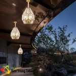 Đèn Thả Đồng Trang Trí Hành Lang UTD6137 Φ320