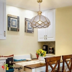 Đèn Thả Đồng Trang Trí Bàn Ăn UTD6201 Ø300