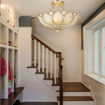 Đèn Thả Đồng Trang Trí Vòm Ban Công NB055 Ø450