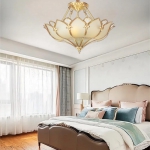 Đèn Thả Đồng Trang Trí Vòm Ban Công NB055 Ø450