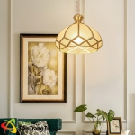 Đèn Thả Đồng Trang Trí Bàn Ăn UTD6201 Ø300