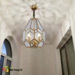 Đèn Thả Đồng Trang Trí Hành Lang UTD6137 Φ320