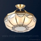 đèn thả đồng MDC9941, đèn thả trần cổ điển, đèn trang trí hành lang trong nhà, đèn thả phòng khách đẹp