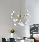 Đèn Thả Heracleum HERA27 Vàng Ø620