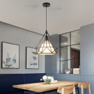 Đèn thả kim cương trang trí bàn ăn TE138, đèn thả nhà hàng, đèn trang trí quán café