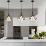 Đèn Thả Kim CươngTrang Trí Bàn Ăn EU-TE138 Ø220