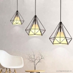 Đèn Thả Kim Cương Trang Trí Bàn Ăn, Quán Cafe KH-TCF22 Ø250