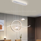đèn thả bàn ăn hiện đại, đèn led trang trí bàn ăn, mẫu đèn bàn ăn đẹp T8192