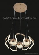 đèn thả bàn ăn hiện đại T718, đèn thả trần phòng khách nhỏ T718