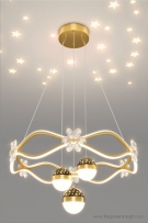 đèn thả phòng ăn hiện đại T43, đèn thả trần trang trí bàn ăn