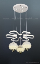 đèn thả bàn ăn 3 bóng, đèn thả phòng bếp hiện đại, đèn thả phòng thay đồ