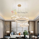 Đèn Thả Pha Lê K9 Trang Trí Phòng Khách KH-THD876T3