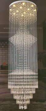 Đèn Thả Pha Lê LED Thông Tầng Cầu Thang UFT6882