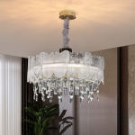 Đèn Thả Pha Lê Trang Trí Phòng Khách TH8520 Ø600